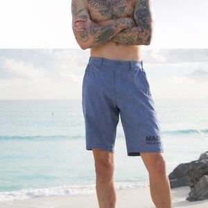 MAD PELICAN WALKING SHORTS IN BLUE
